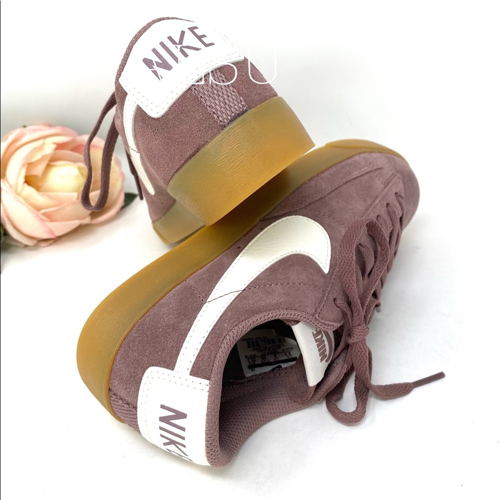 Nike Blazer Low SD Suede Smokey Mauve W AUTHENTIC - Picture 4 of 8